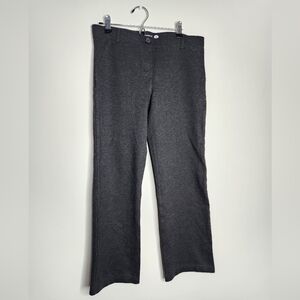 Betabrand Charcoal Gray Classic Trouser‎ Size Medium Petite